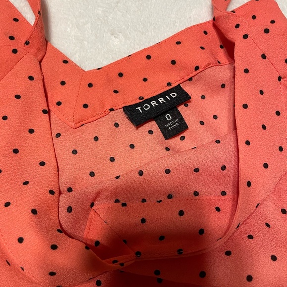 Torrid Dotted Tank Top - Picture 3 of 6